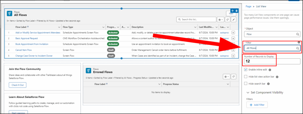 Customize the Automation App all flows